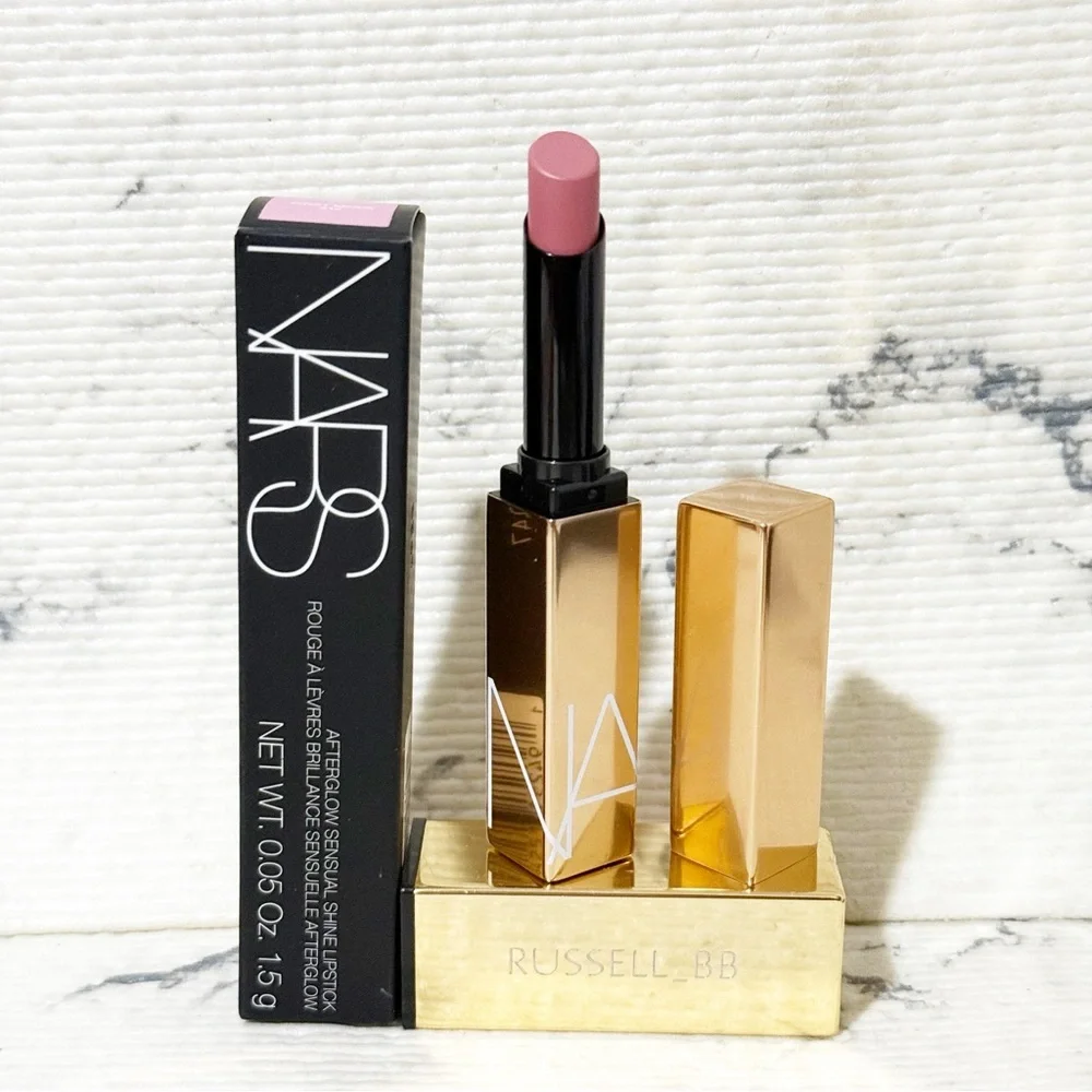 NARS Afterglow Sensual Shine Lipstick in Color First Move (Ballerina Pink)